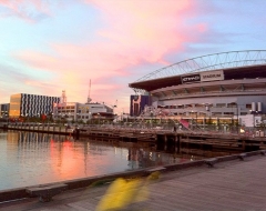 i0018-Telstra Dome at Dusk